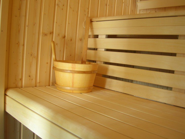 Le sauna de La Bicyclette Fleurie