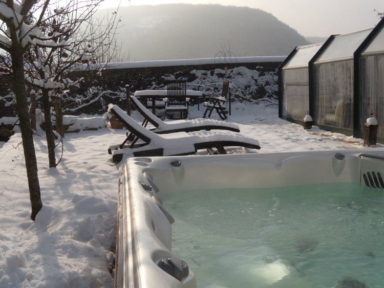 Le SPA sous la neige